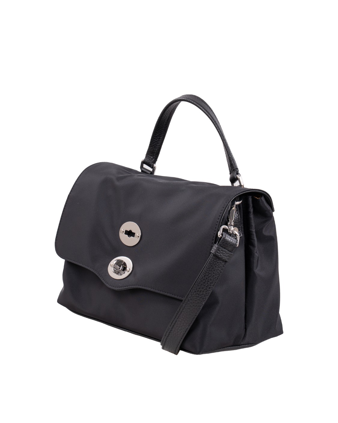 shop ZANELLATO  Borsa: Zanellato borsa Postina® small in tessuto nylon black nero.
Può essere indossata a mano, a spalla o a tracolla.
Manici in pelle.
Tasca interna.
Tracolla.
Dimensioni: 29x20x15cm.
Composizone: 100% Nylon.
Fabbricato in Italia.. 068010 S 2000000-Z0001 number 2120988